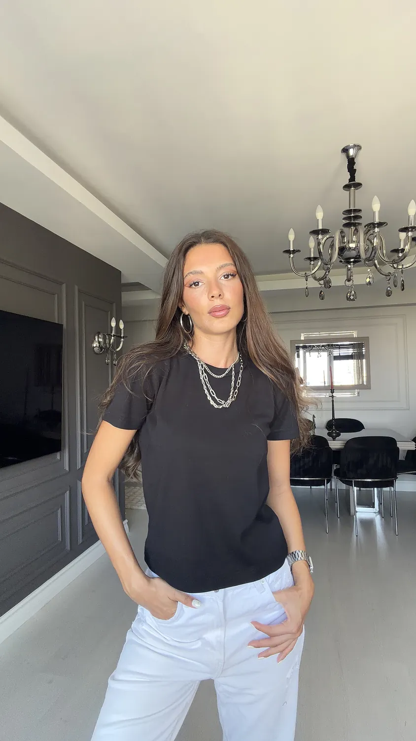 İnterlok Kısa Kollu T-Shirt
